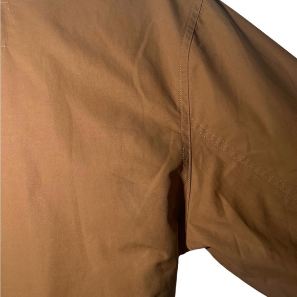 Barbour By Alexa Chung Brown Glenda Trench Coat in Monks Robe US 10 - Picture 12 of 14